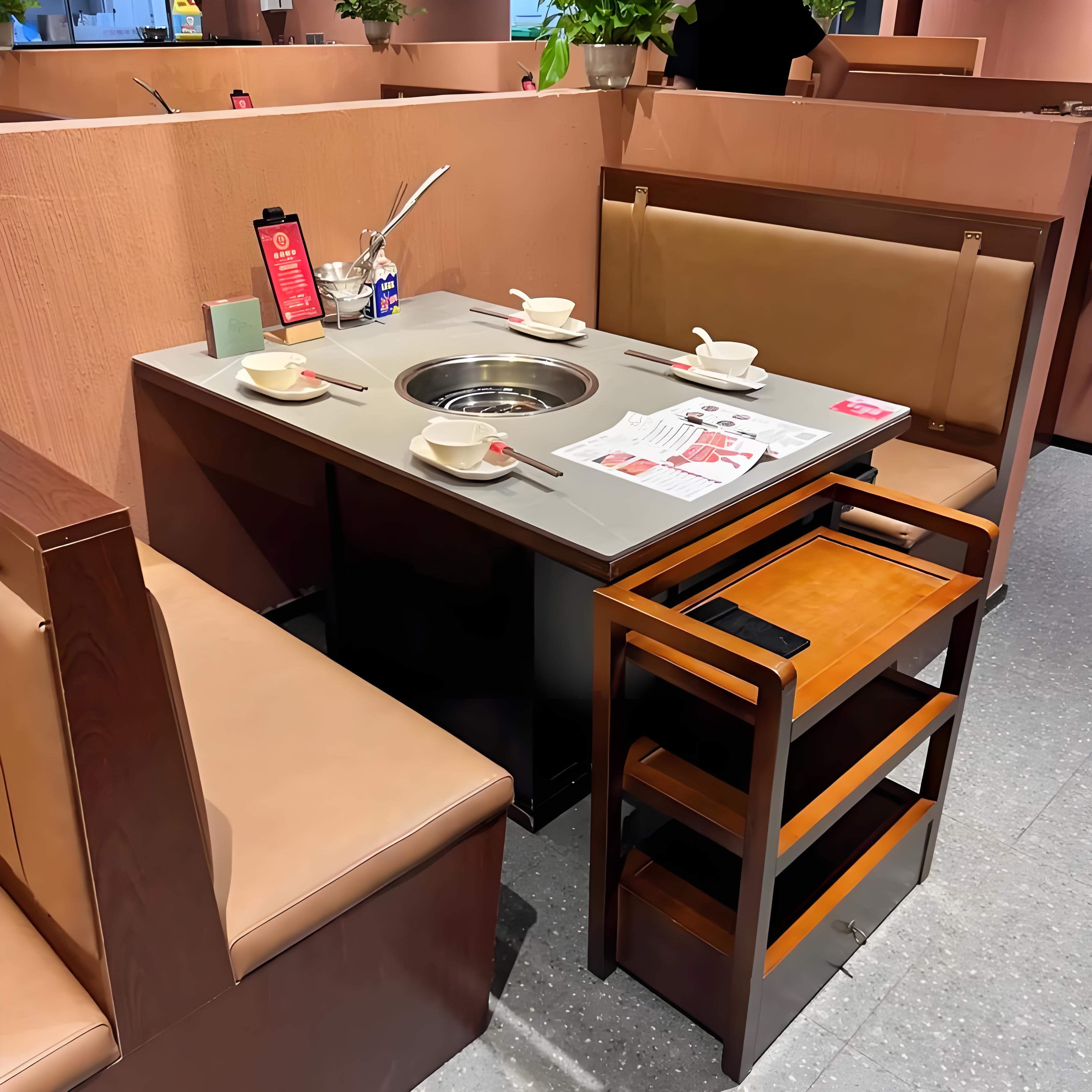 连云港市无烟净化灶台地锅桌 - 价格